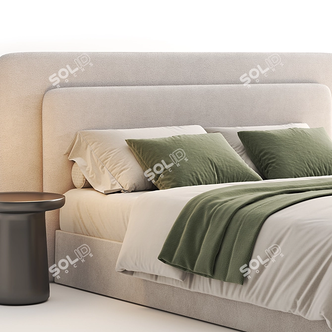 Marian Bed Vray Corona Download 3D model image 3