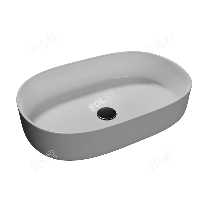 Elegant TONI ARTI Calitri Sink 3D model image 4