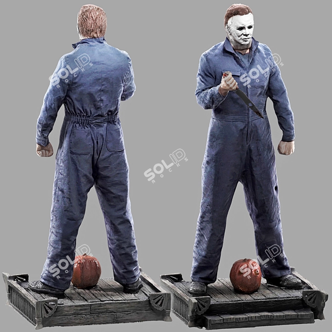 Premium Michael Myers Figure - Prime1Studio 3D model image 1