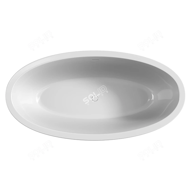 Tellkamp Space Oval Freestanding Bath 3D model image 2