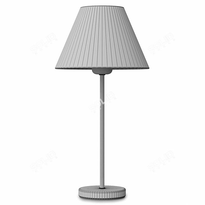 Modern Metal Table Lamp NIDIA 3D model image 4