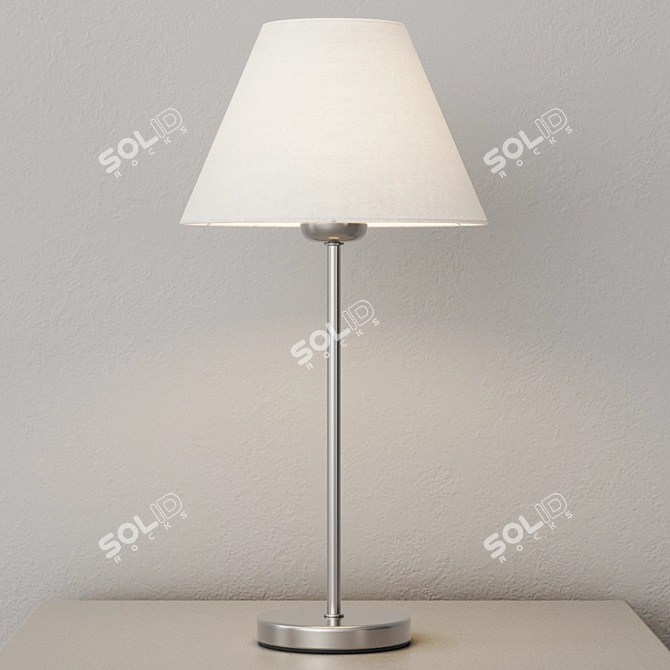 Modern Metal Table Lamp NIDIA 3D model image 5