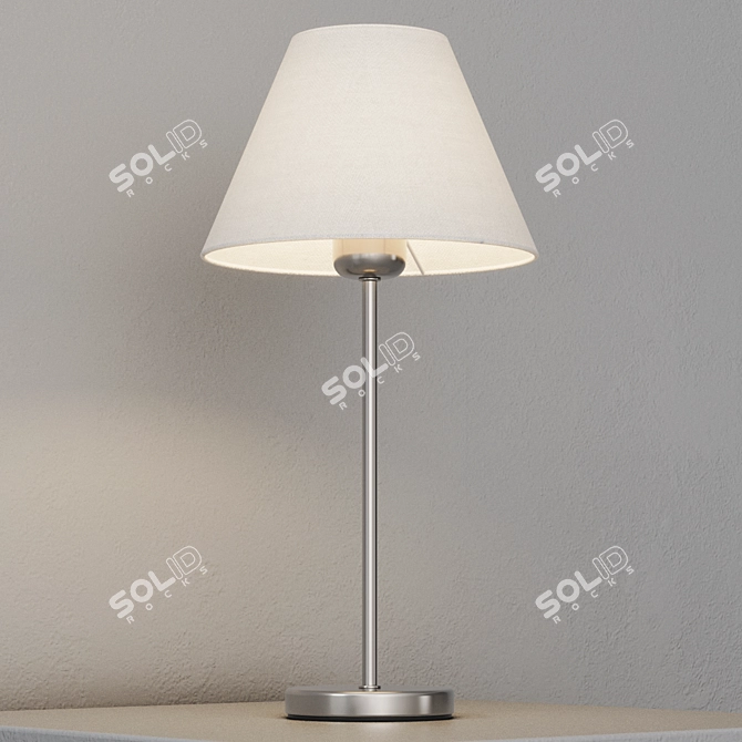 Modern Metal Table Lamp NIDIA 3D model image 7