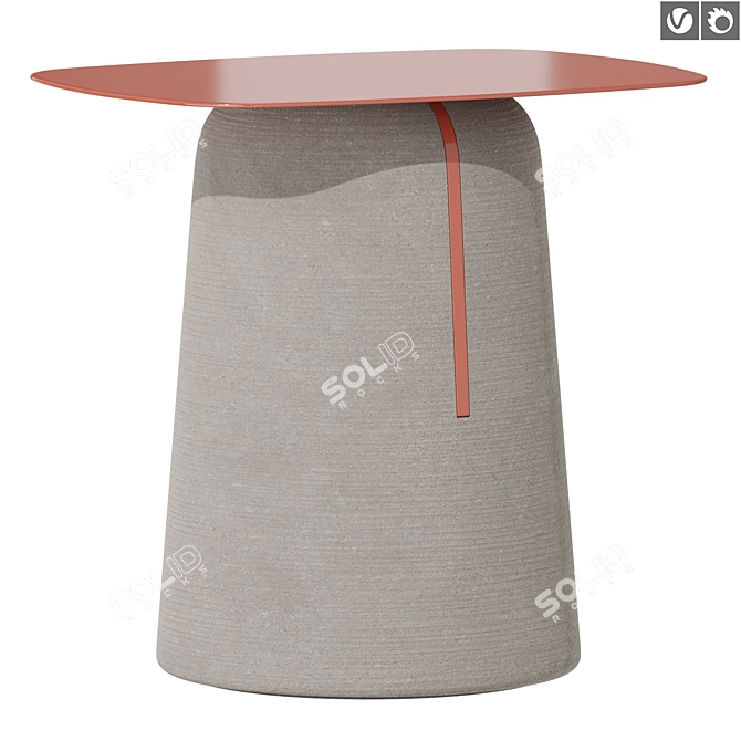 Pimar Piro Stone Furniture 3D model image 1