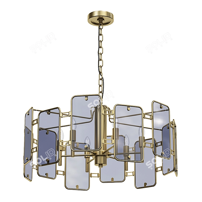 Title: ImperiumLoft Pendant Chandelier - MONS 3D model image 1