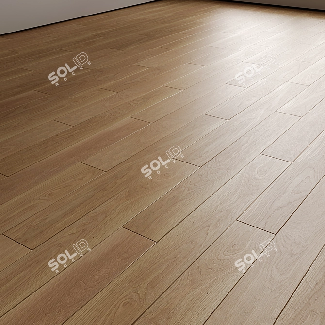 White Oak Andante Vray Material 3D model image 7