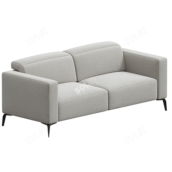 Modern Comfort Zurich Sofa Boconcept 3D model image 3