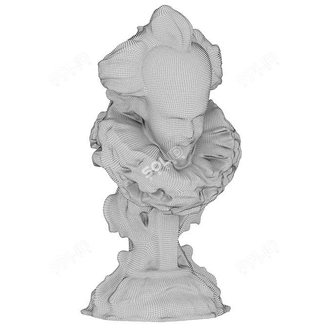 Pennywise Surprised Bust Collectible Figure 3D model image 3