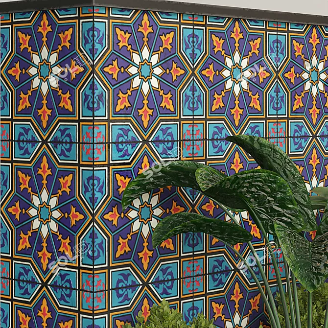 Lush Garden PBR Textures Vol02 3D model image 10