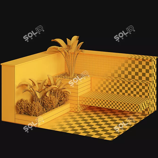 Lush Garden PBR Textures Vol02 3D model image 16