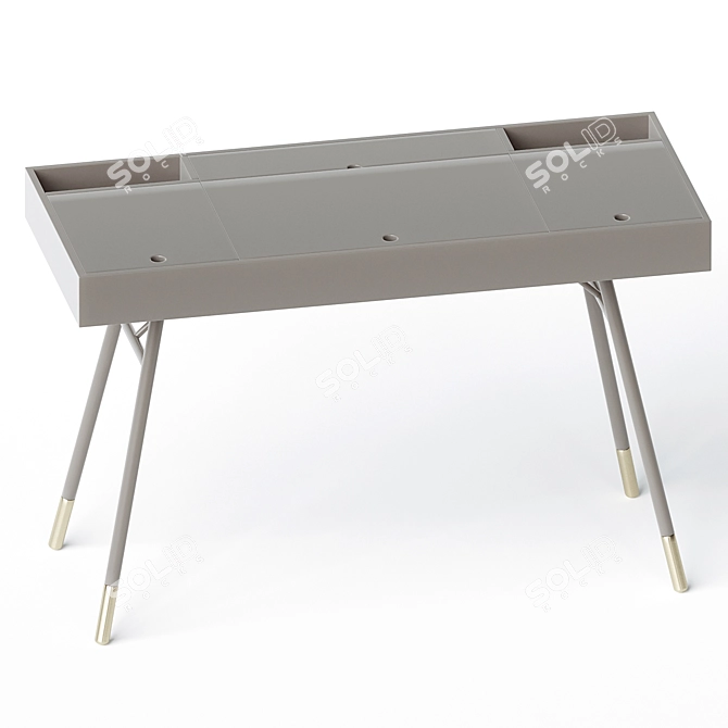  Stylish Cupertino Lounge Chair 3D model image 2