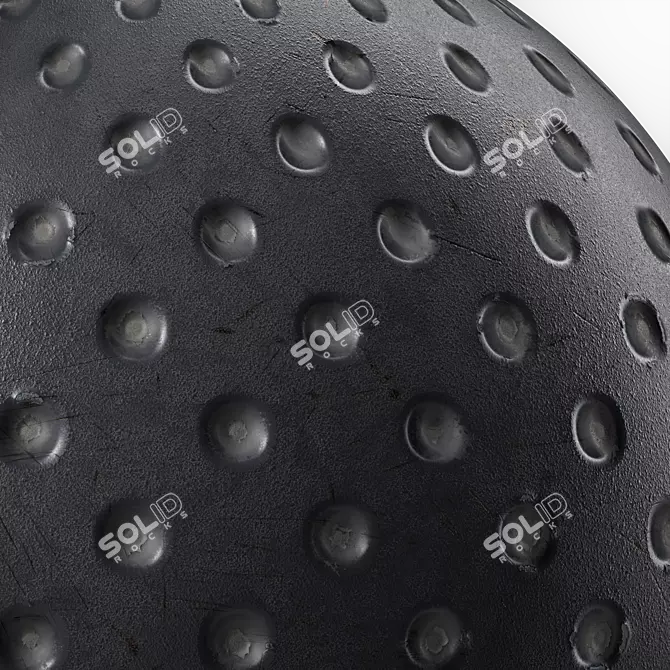 Gilded Metal Panel Texture 4k 3D model image 3