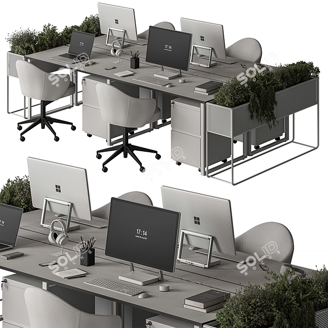 Workspace Essentials Collection 3D model image 1