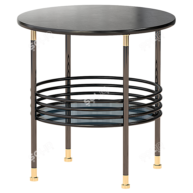 Contemporary ONA Side Table 3D model image 1