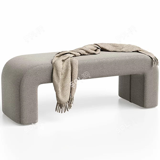 Rint Bench by Divan.ru 3D model image 3