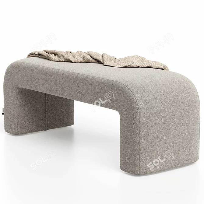 Rint Bench by Divan.ru 3D model image 4