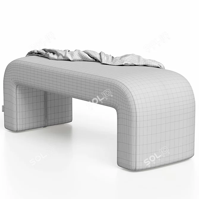 Rint Bench by Divan.ru 3D model image 5