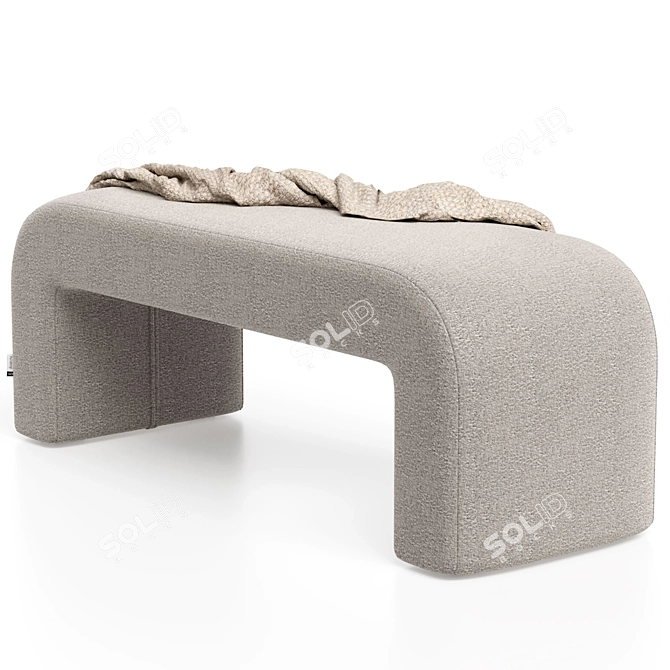 Rint Bench by Divan.ru 3D model image 9