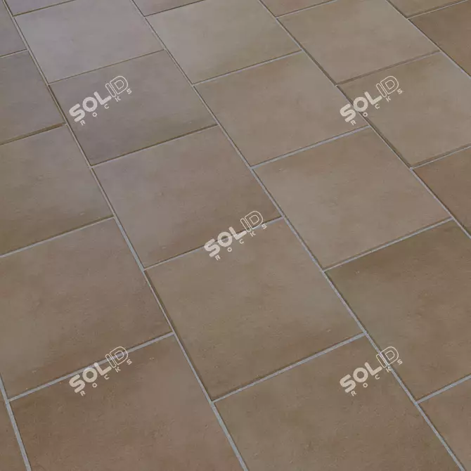 DNA Square Ceramic Tiles, 14x14cm 3D model image 3