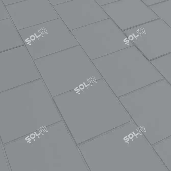 DNA Square Ceramic Tiles, 14x14cm 3D model image 4