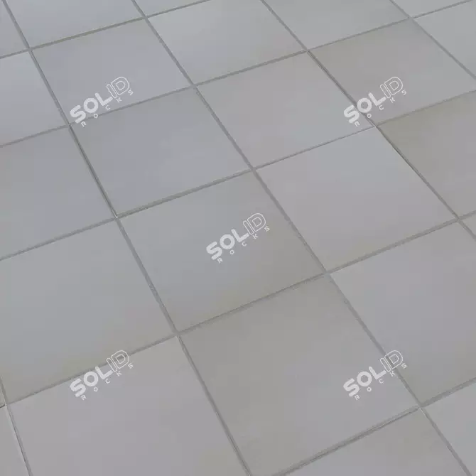 DNA Square Ceramic Tiles, 14x14cm 3D model image 6