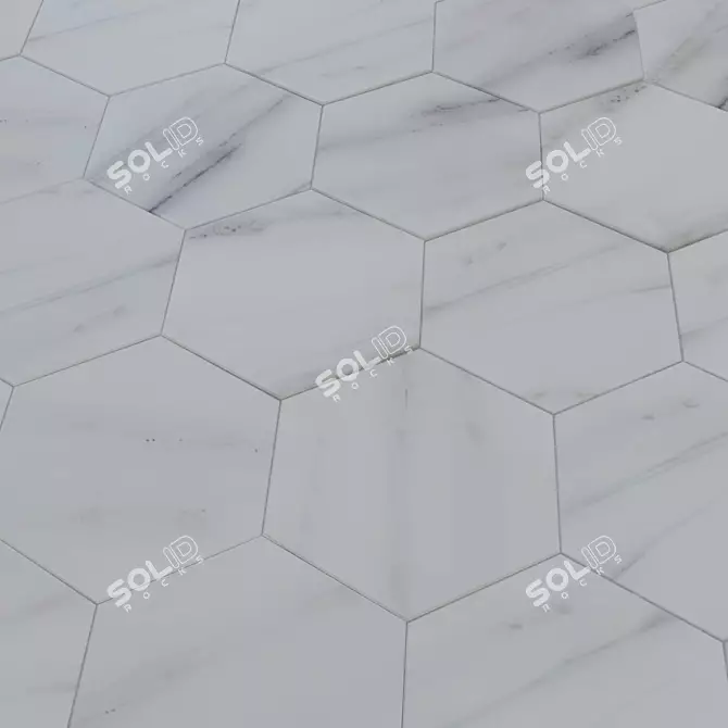 DNA Pietra Ceramic Tiles Set 3D model image 4