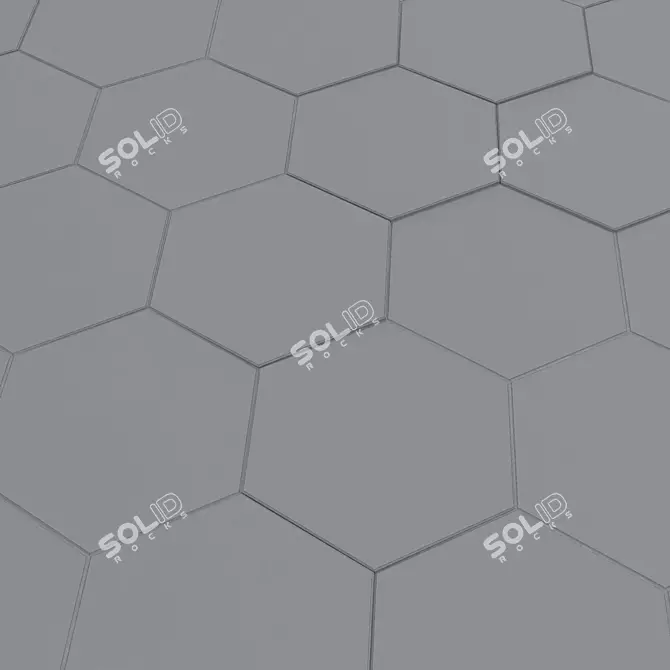 DNA Pietra Ceramic Tiles Set 3D model image 5