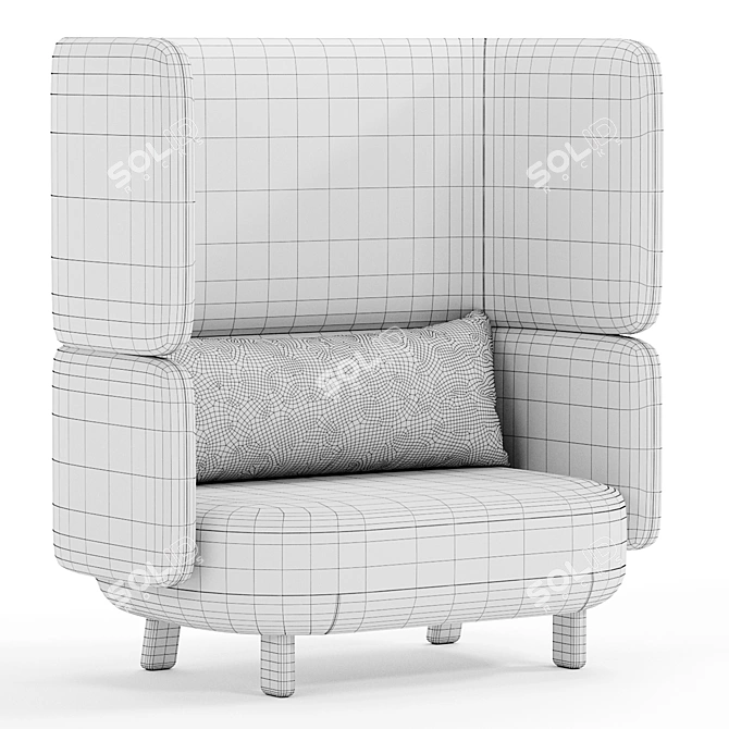 Cosmos Collection Sofa Set 3D model image 5