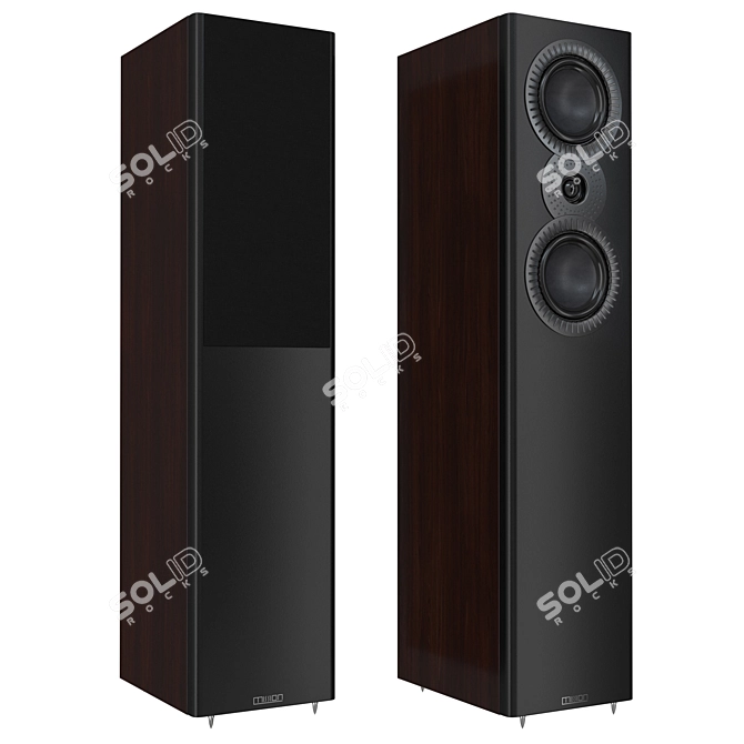 Mission LX-4 MKII Floor Speakers 3D model image 3