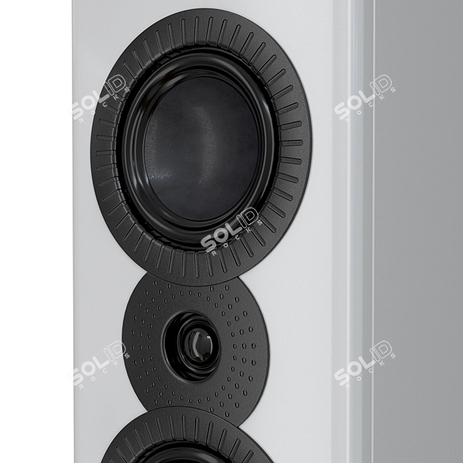 Mission LX-4 MKII Floor Speakers 3D model image 5