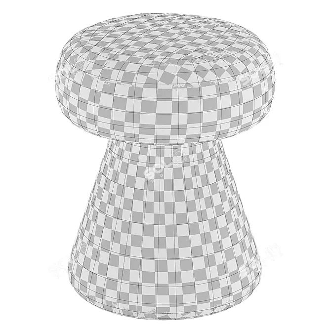 Versatile Inout 44 Cement Stool 3D model image 7