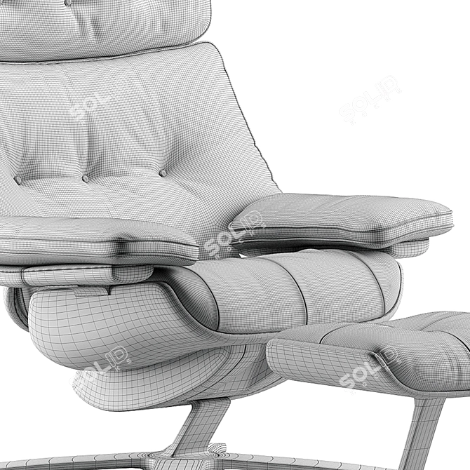  Natuzzi RE-VIVE Club KING 604K 3D model image 7