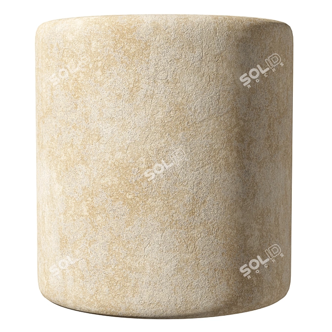 Seamless Plaster Texture Pack 3D model image 2