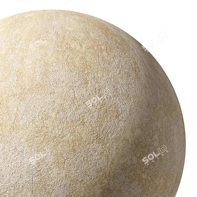 Seamless Plaster Texture Pack 3D model image 7