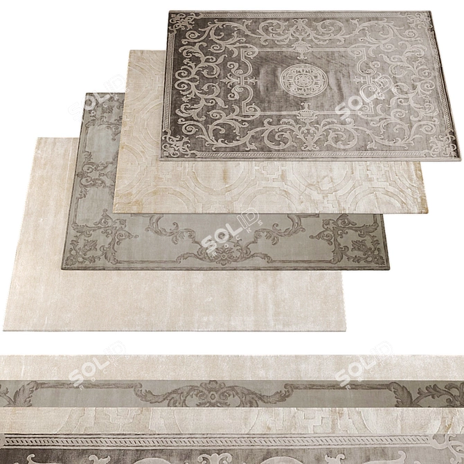 Assorted Carpet Collection 3D model image 1