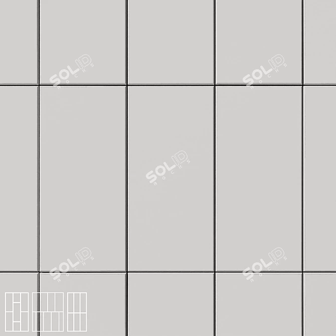 41zero42 HOPS Ceramic Wall Tiles 3D model image 7