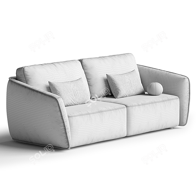 Modern Montana Sofa for Sale. 3D model image 2