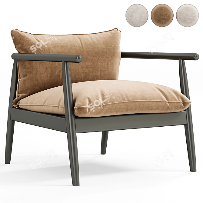 Karin Armchair 3D Model 2015 3D model image 4