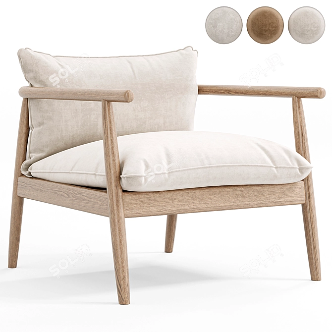 Karin Armchair 3D Model 2015 3D model image 5