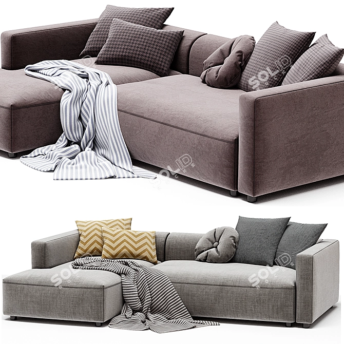 Modern Sofa Match VON PROSTORIA 3D model image 4