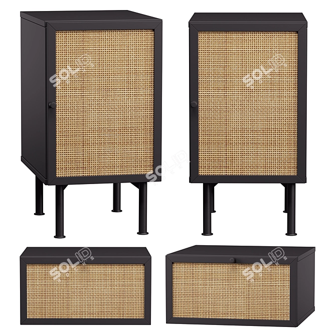 Elevate Your Bedroom with BRONTE 3D model image 1