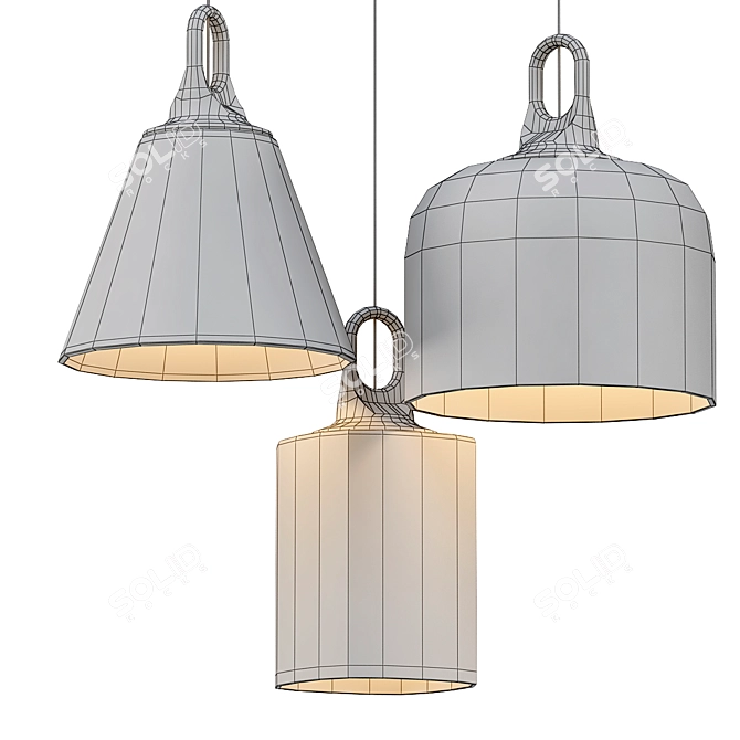  Lodes Jim Cluster Pendant 3D model image 3