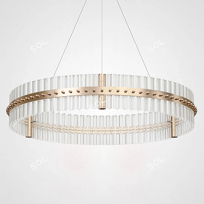 NOVEL Pendant Chandelier by ImperiumLoft 3D model image 2
