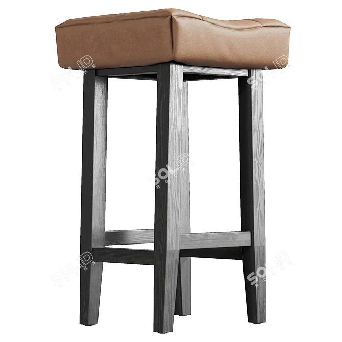  Modern Andropolis Counter Stool 3D model image 4