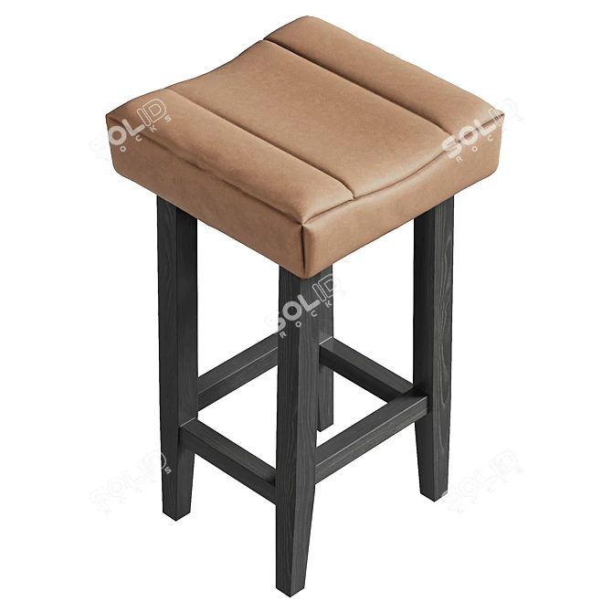  Modern Andropolis Counter Stool 3D model image 5