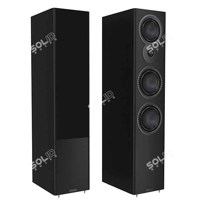 Mission LX-6 MKII Speaker System 3D model image 2