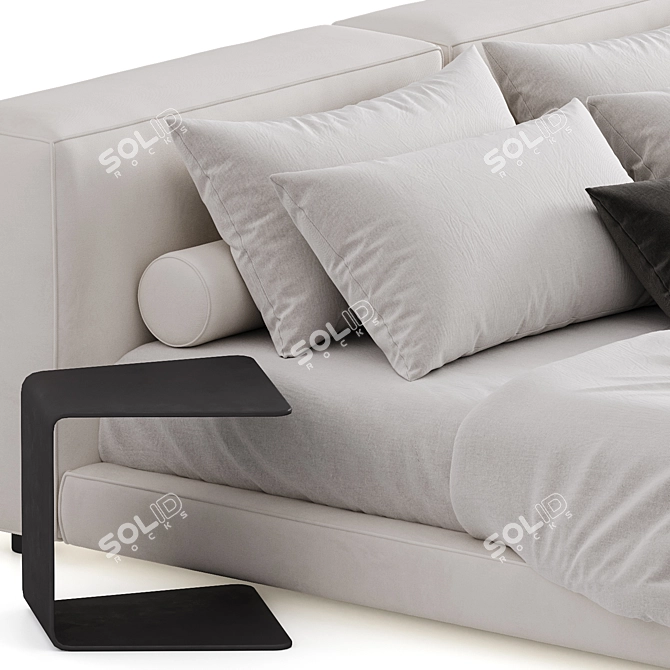 Modern Living Divani NeoWall Bed 3D model image 3