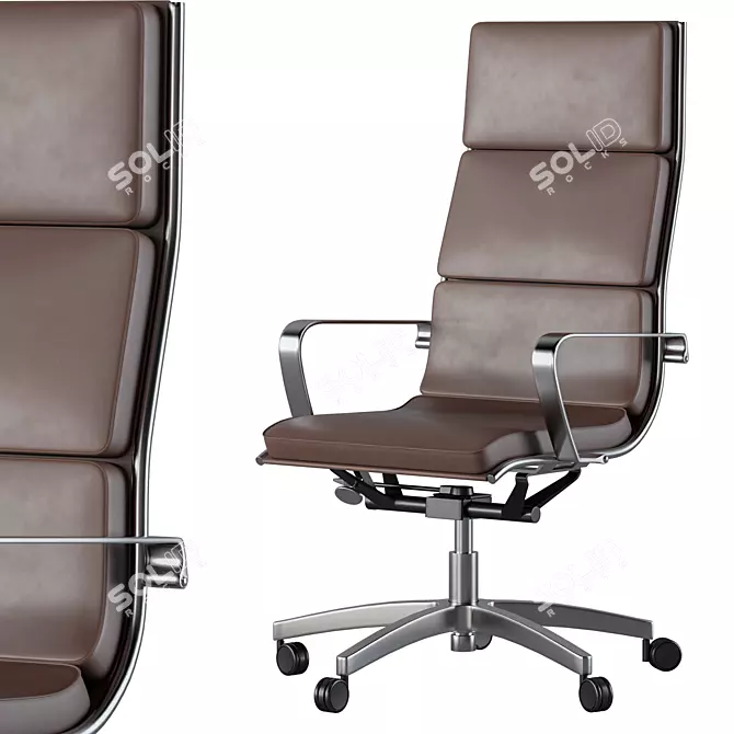 ErgoDesign Office Chair - Adjustable 3D model image 1