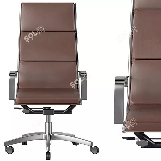 ErgoDesign Office Chair - Adjustable 3D model image 2