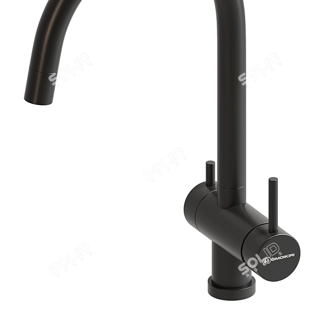 Omoikiri Kitchen Faucets: Premium Models & Accessories 3D model image 6